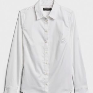 White Button Down - Banana Republic (Non Iron)